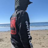 Camo boxed logo hoodie