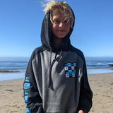 Checker Logo Raglan Hoodie