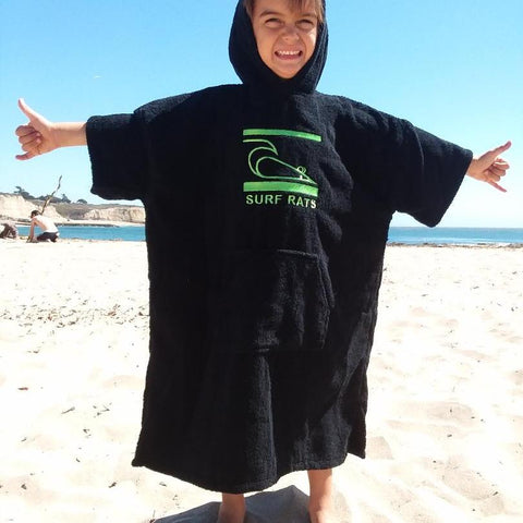Kid's towel poncho